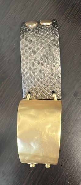 Textured Leather Bracelet