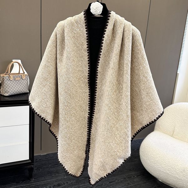 Knitted Triangle Shawl Wrap