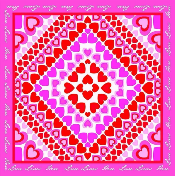 Animal Print Bandana - Pink