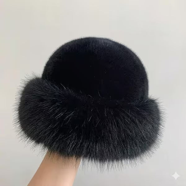 Faux Fur Plush Hat