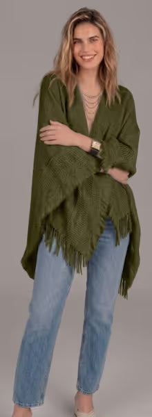 Tara Fringed Kimono