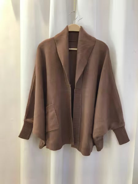 Open Front Oversize Cardigan