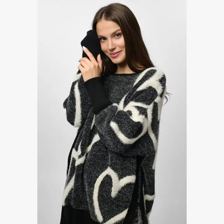 Icon Pullover Tunic Sweater