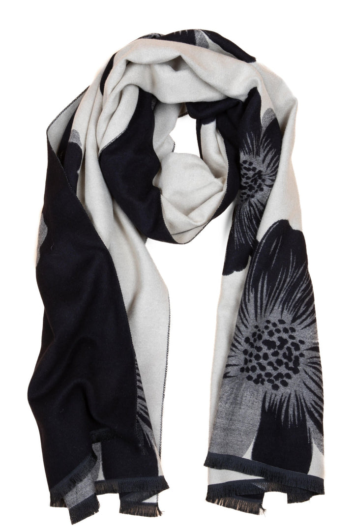 Fresh Floral Reversible Scarf