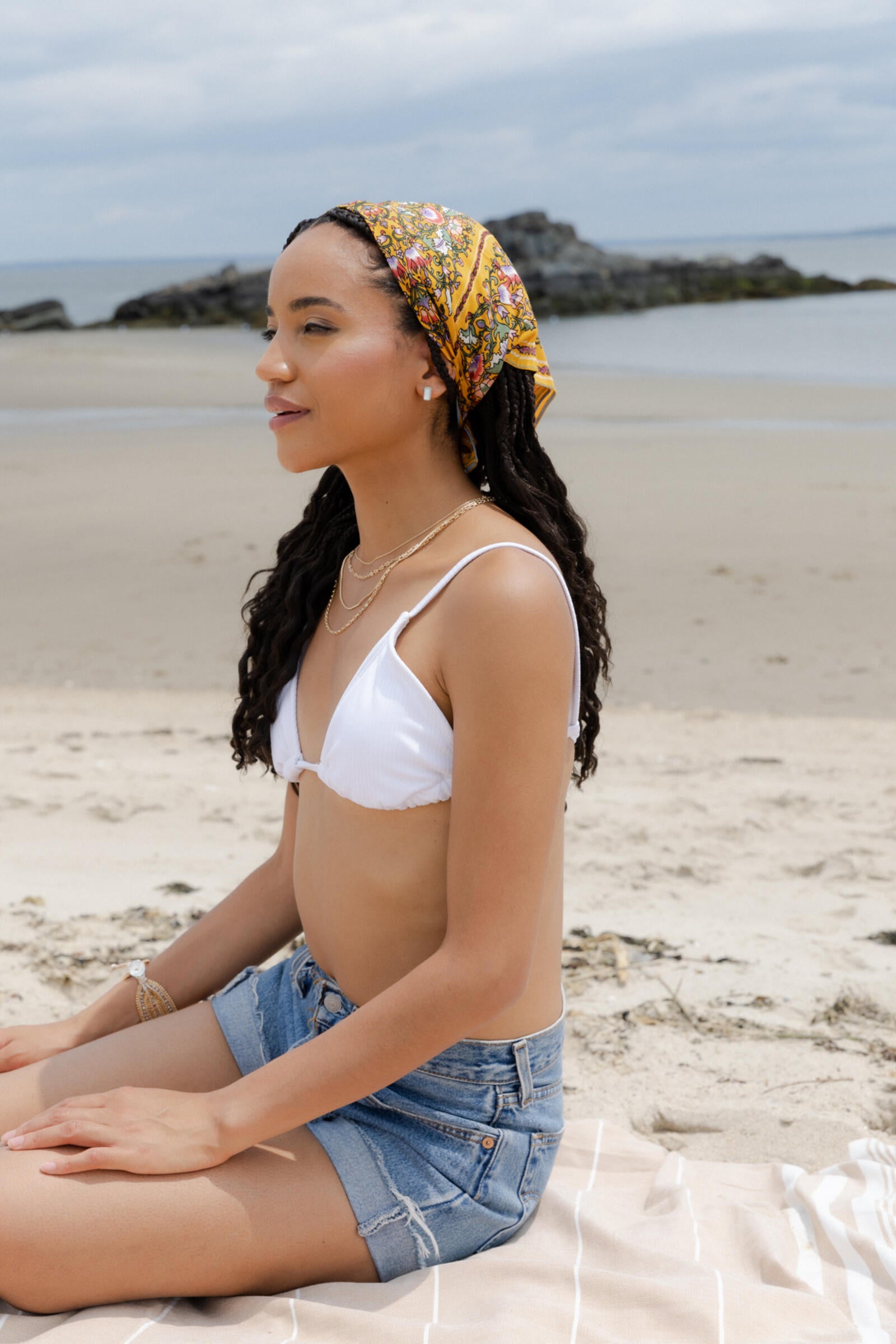 Tagore Floral Bandana