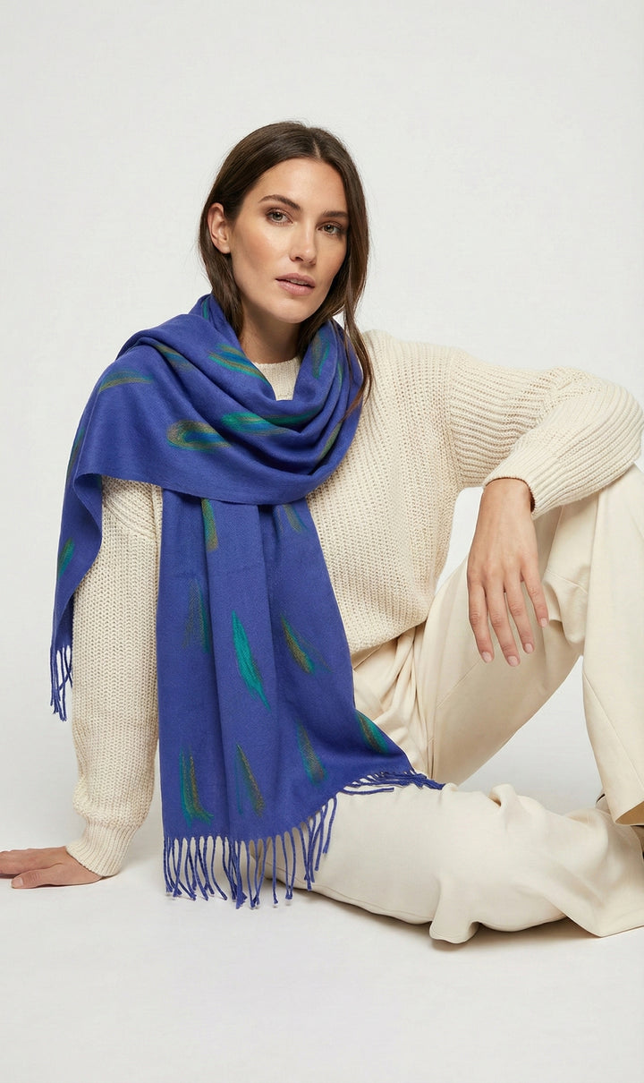 Dasha Feathered Scarf