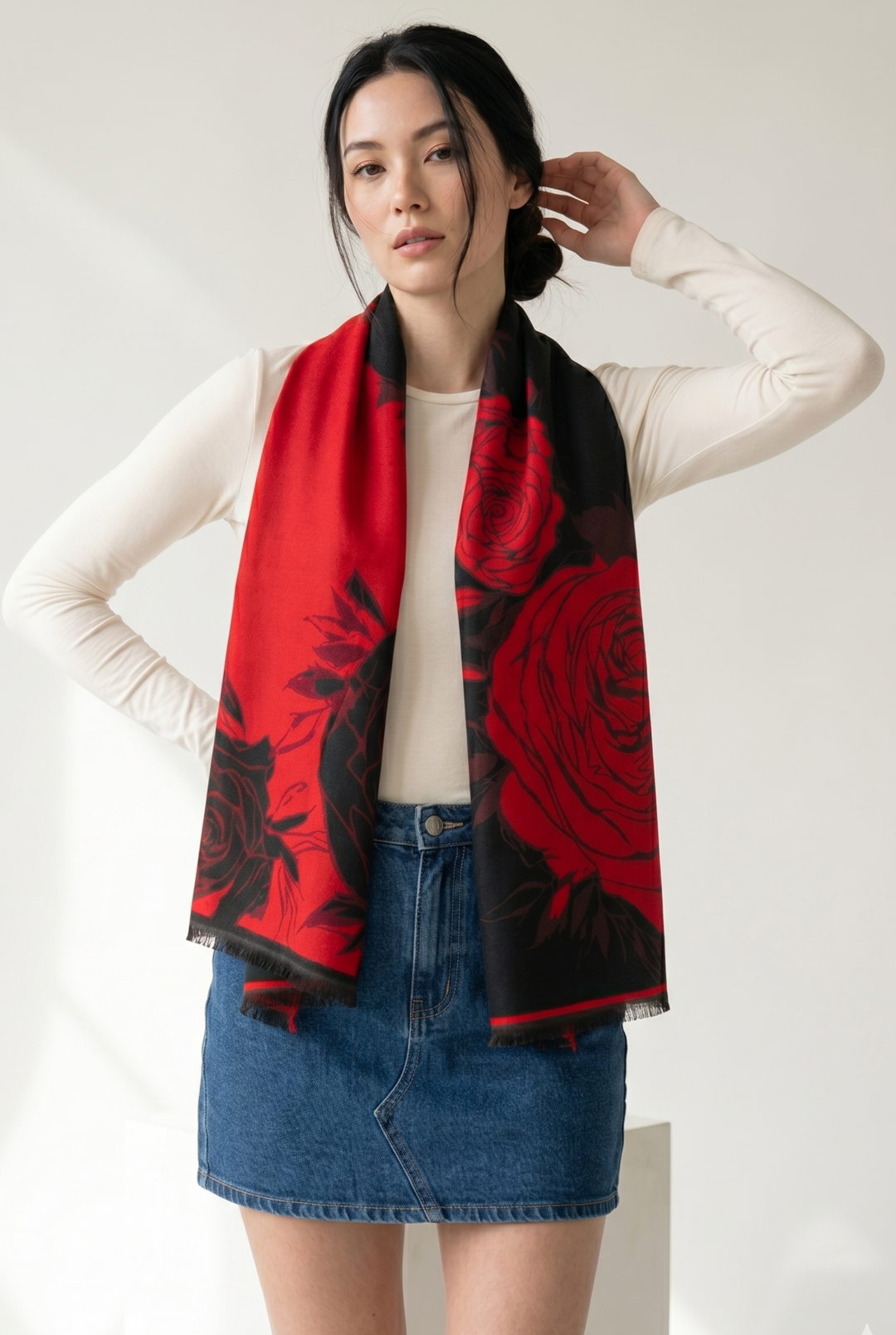 Fiore Reversible Scarf
