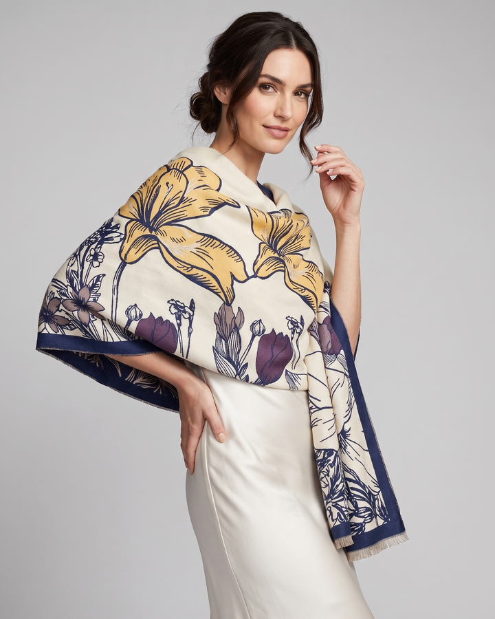 Bloomline Reversible Scarf