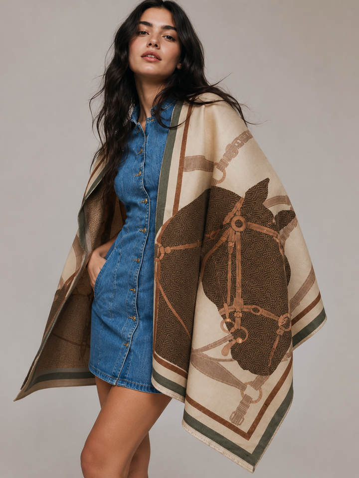 Equestrian Reversible Scarf