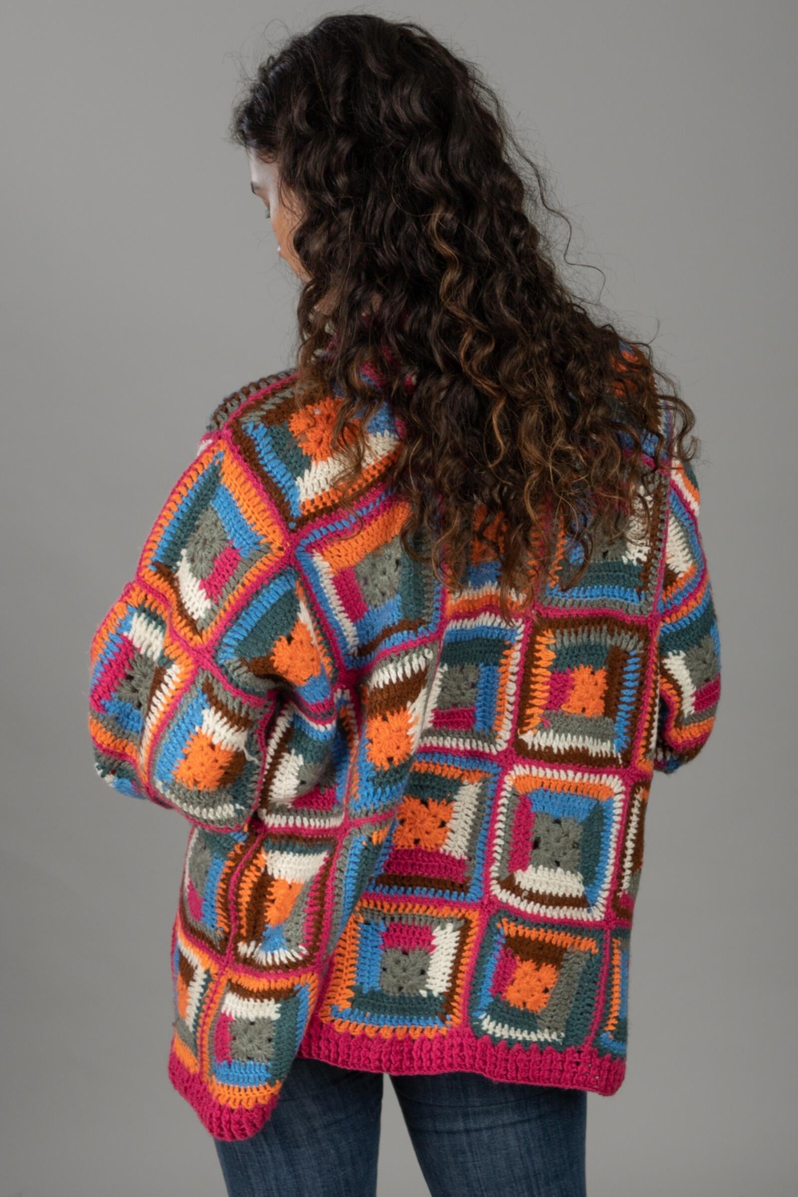 Marrakesh Crochet Short Jacket