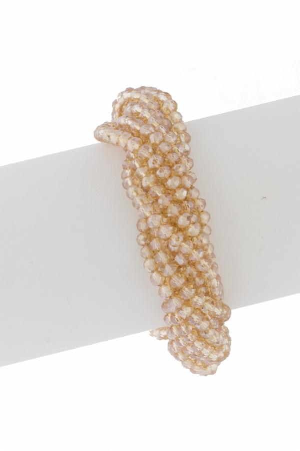 Simply Crystal Multi Strand Bracelet