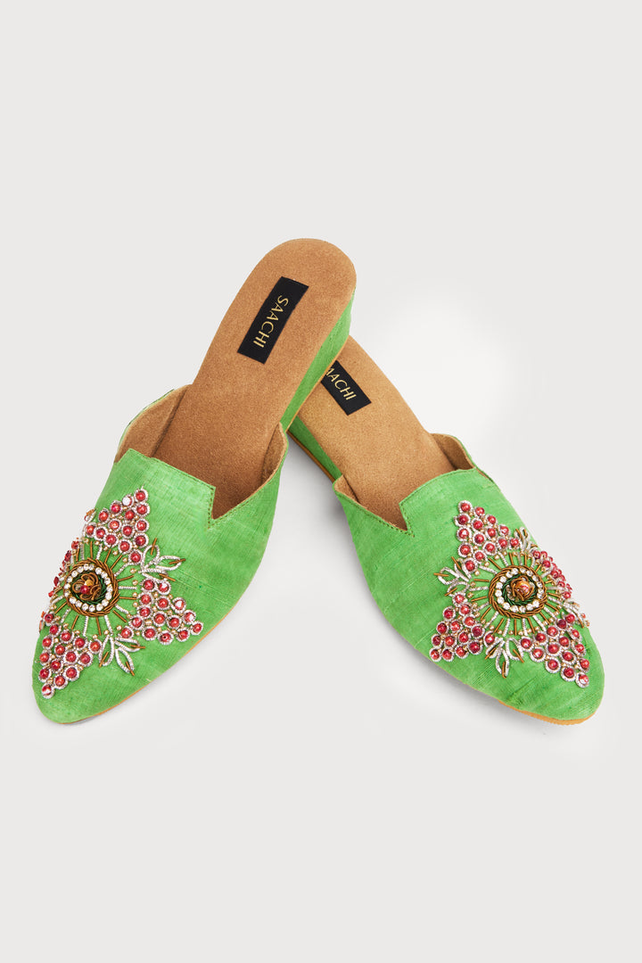 Star Motif Shoe Mule