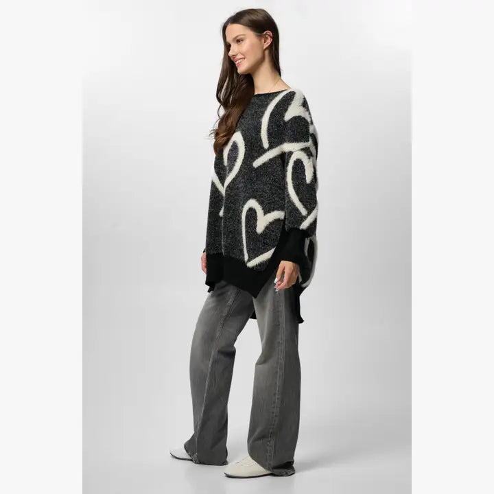 Icon Pullover Tunic Sweater