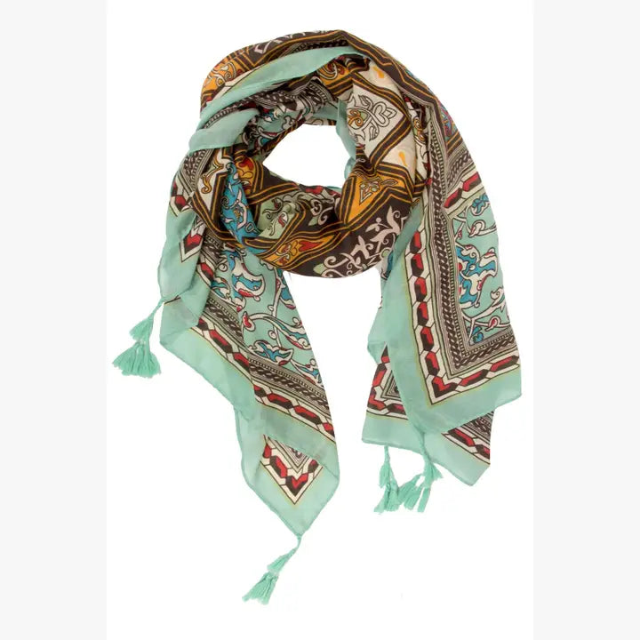 Marrakech Scarf with Tassel