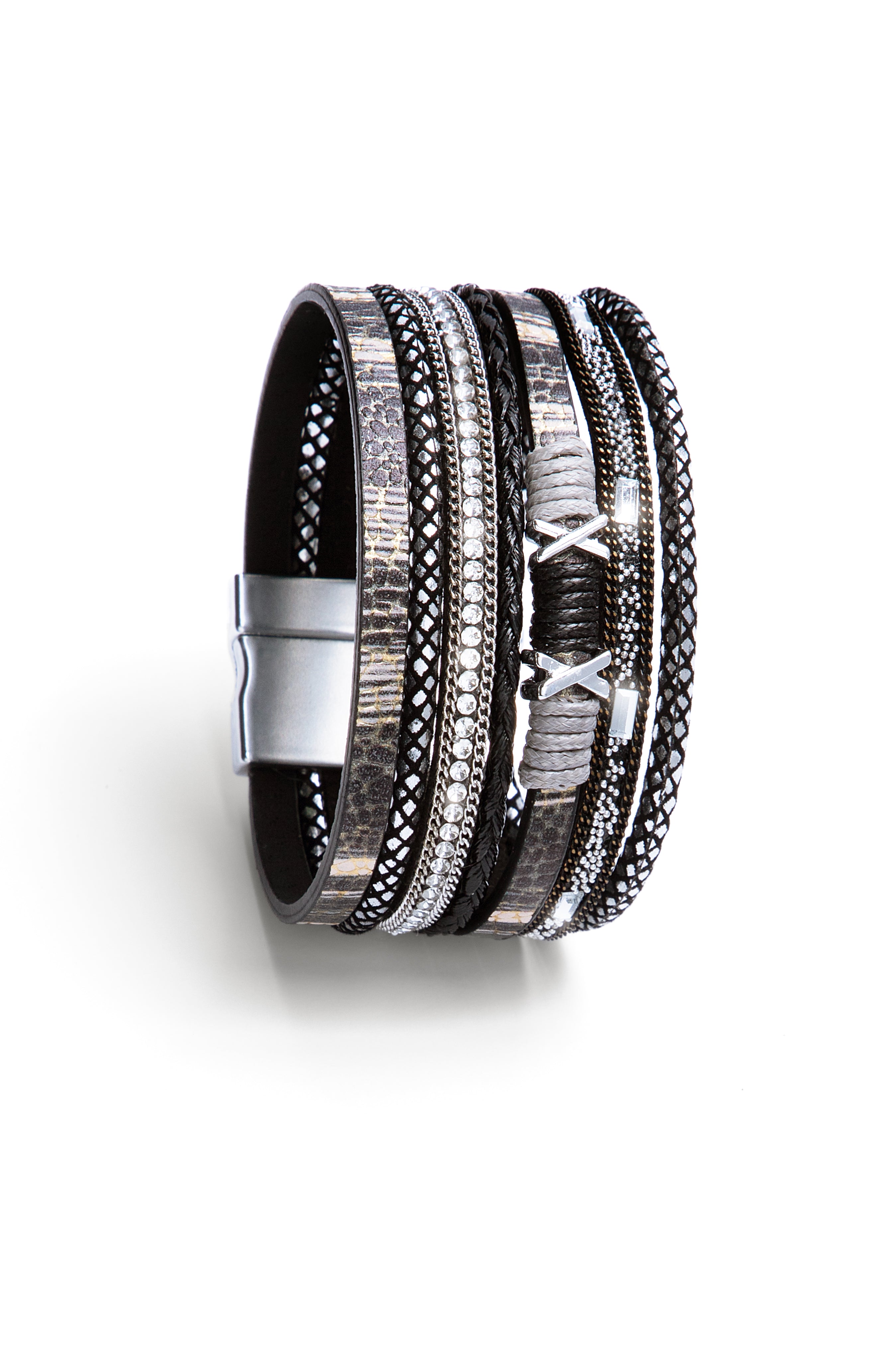 Sweet Sands Multi Strand Leather Bracelet – Saachi Wholesale