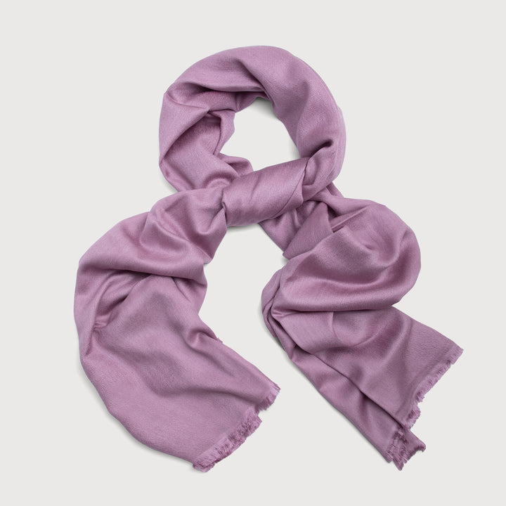 Eyelash Fringed Cashmere Scarf