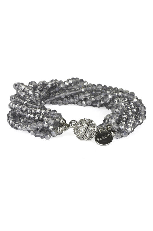 Simply Crystal Multi Strand Bracelet