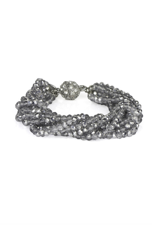 Simply Crystal Multi Strand Bracelet