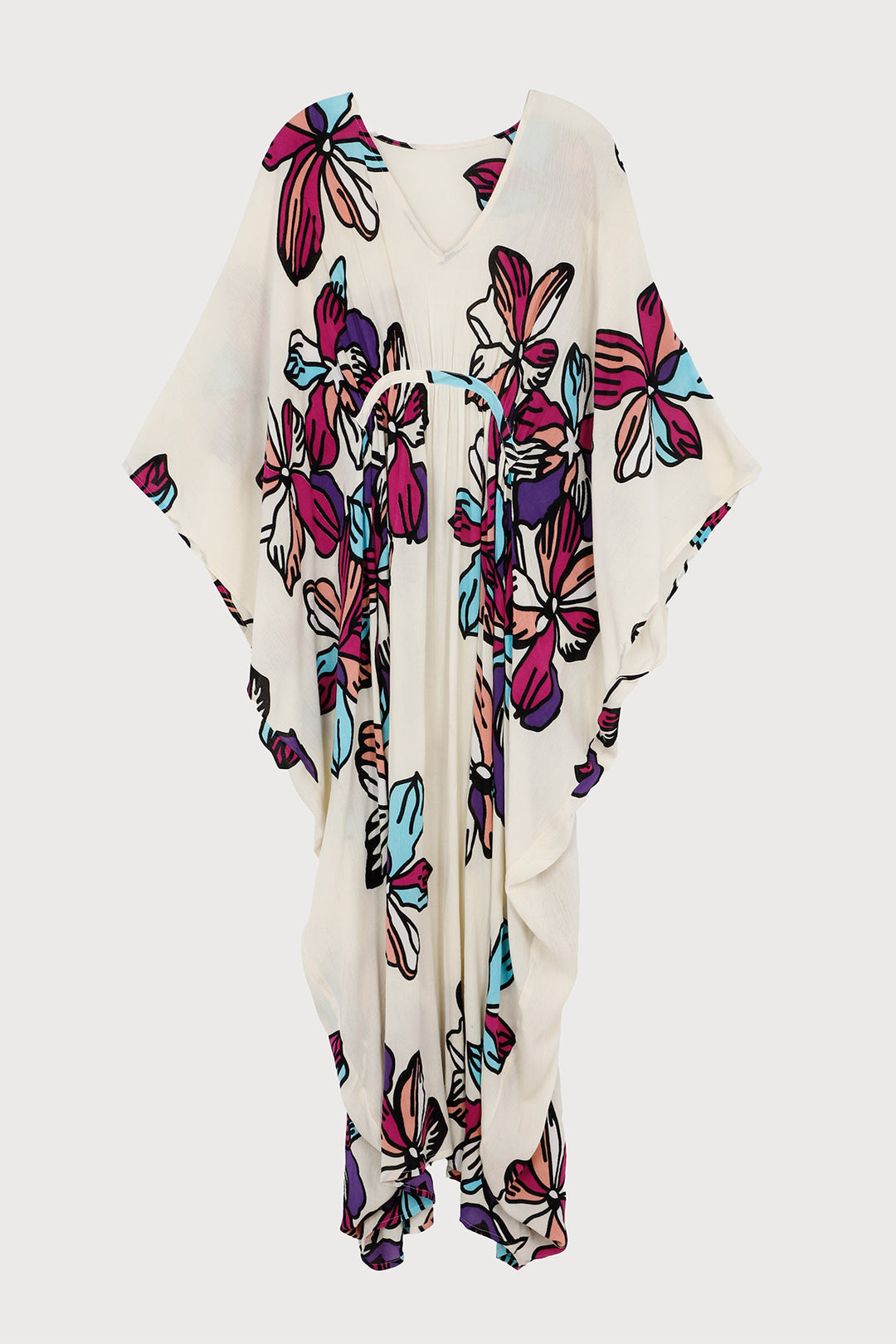 Tropical Floral Kaftan