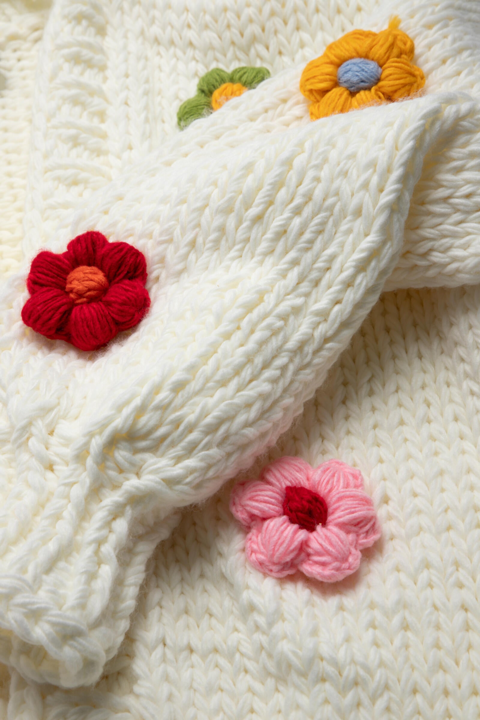 みゆ●EMBROIDERY FLOWER KNIT CARDIGAN他1点 Powder Blue Floral Embroidered Knit Cardigan | Lime Lush Boutique