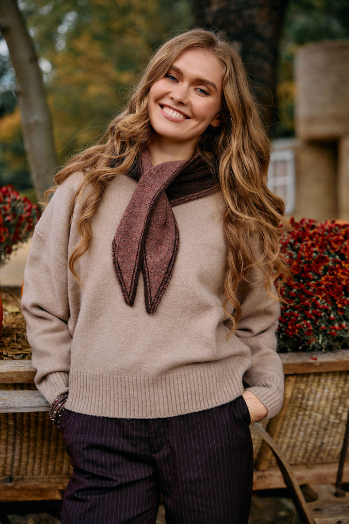 Triangle Pull-Through Scarf