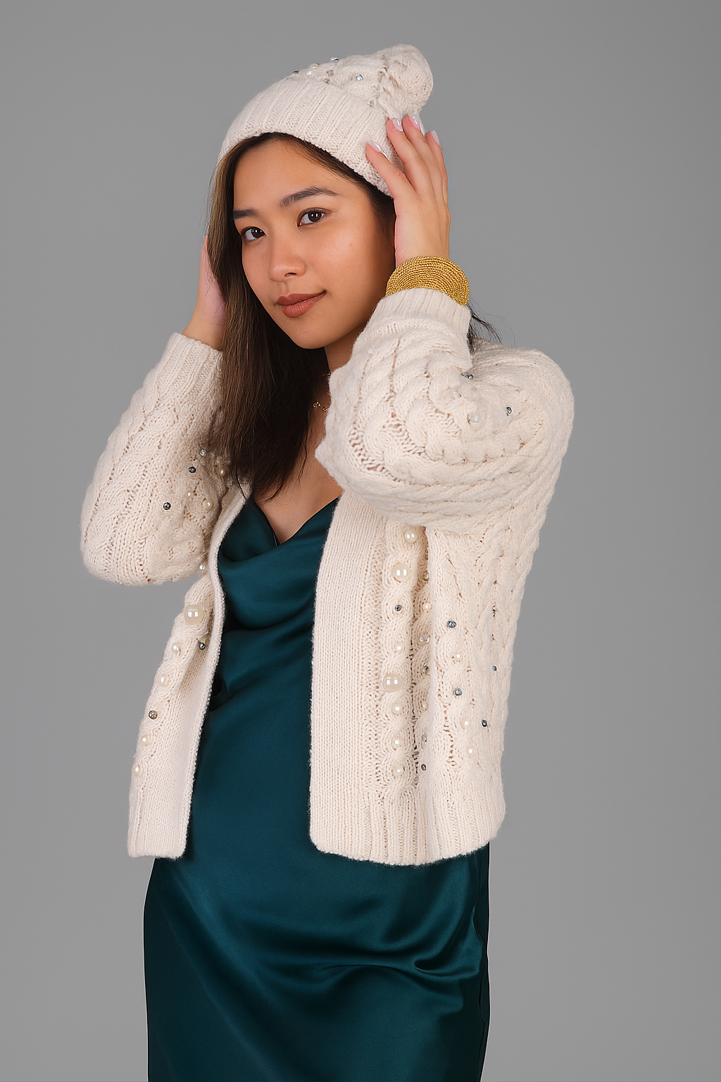 Party Pearl Cardigan