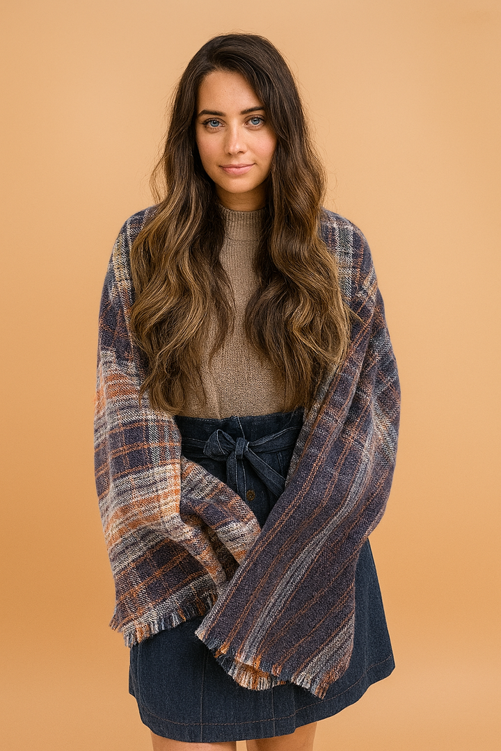 Falkirk Multi Plaid Scarf