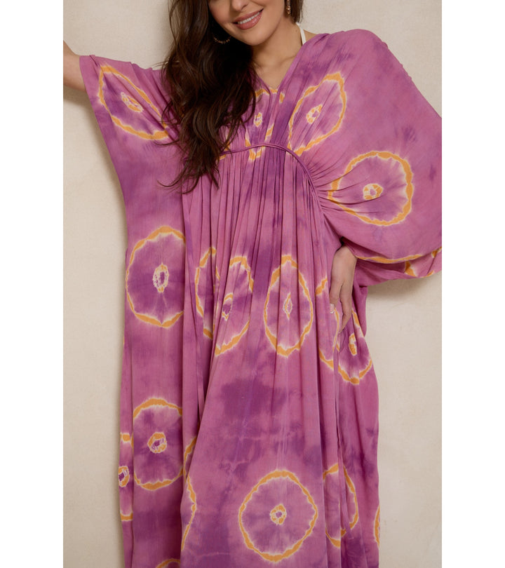 Tie Dye Midi Kaftan