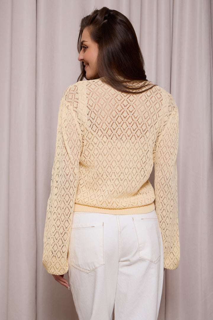 Floral Embroidered Cardigan