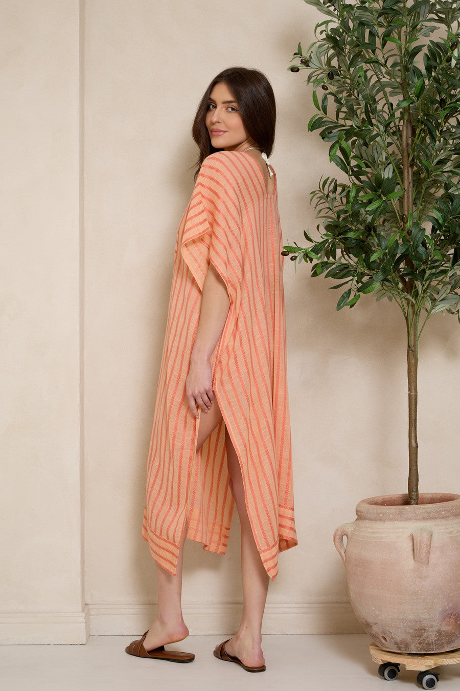 Arrow Striped Deco Kaftan
