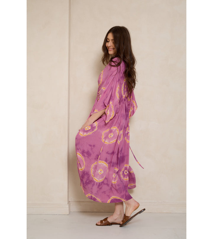 Tie Dye Midi Kaftan