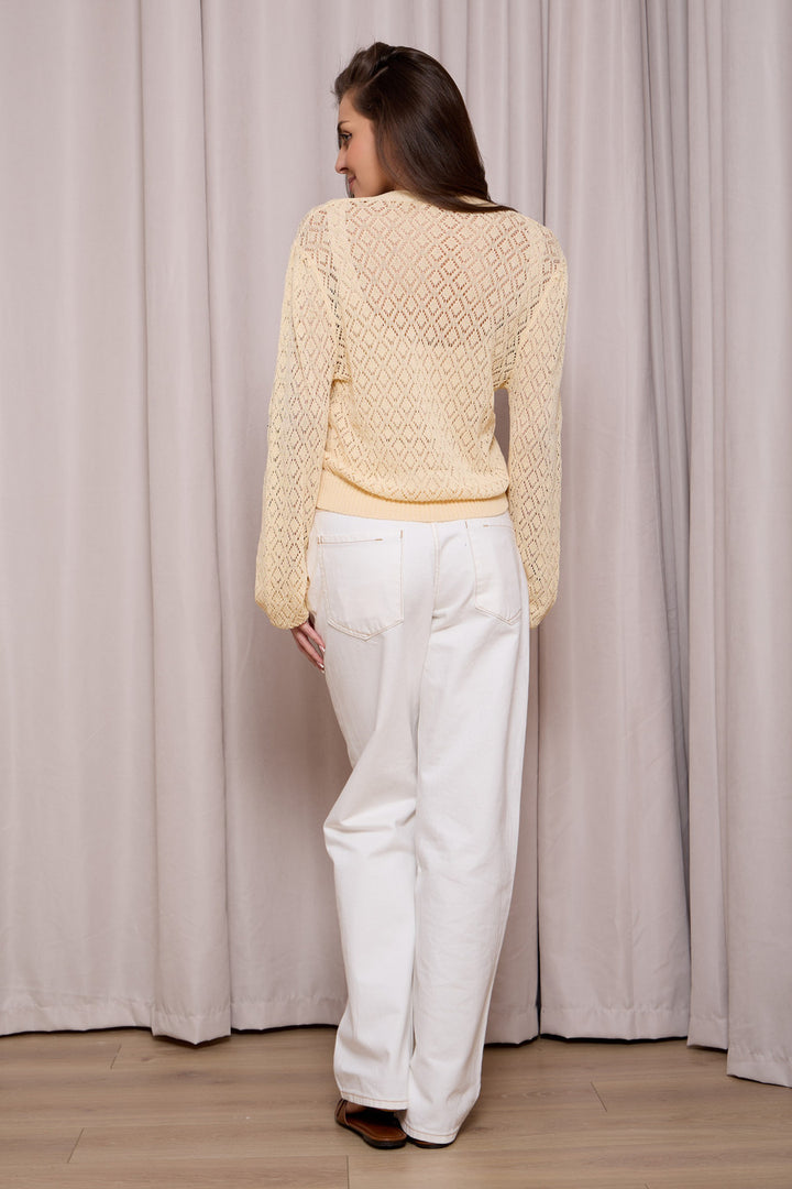 Floral Embroidered Cardigan
