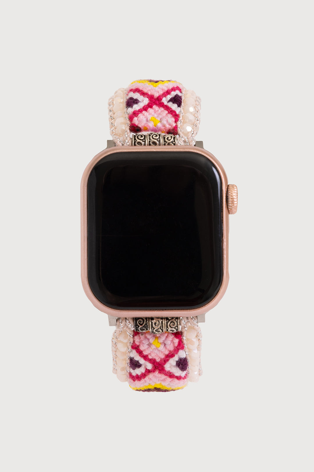 Woven Beaded Apple Watch Band
