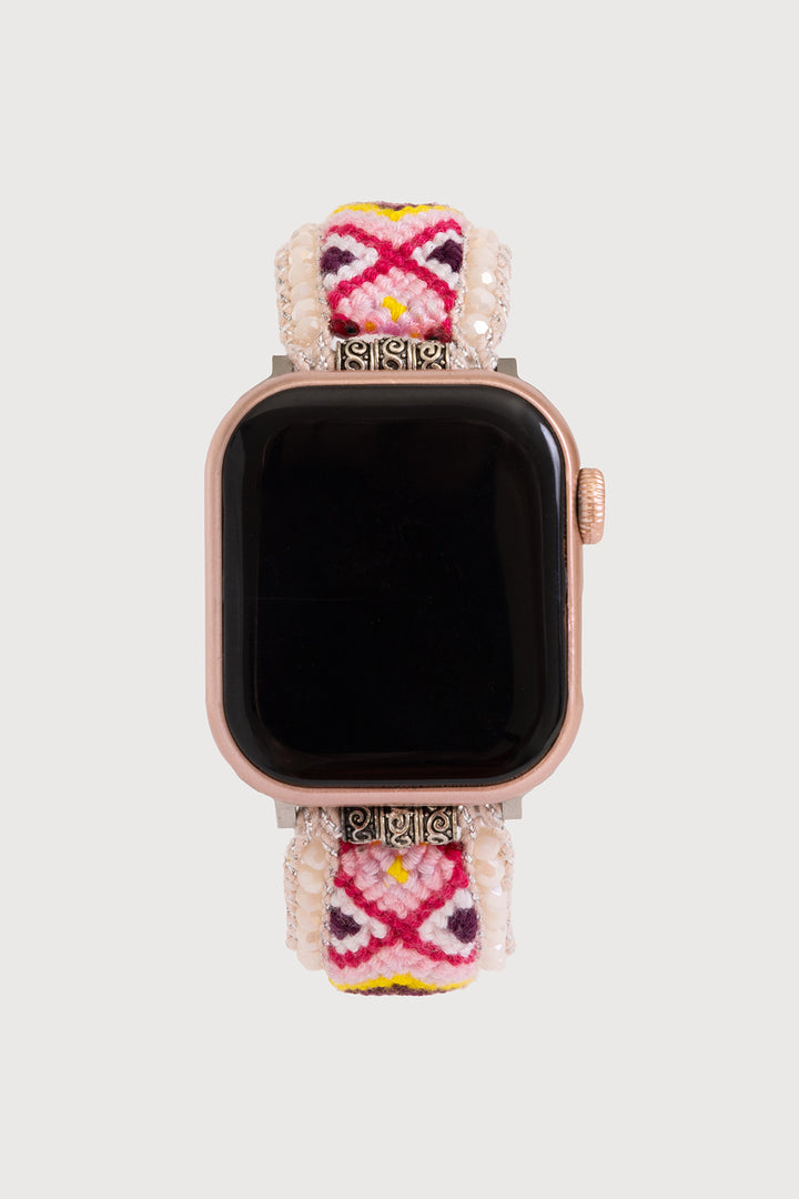 Woven Beaded Apple Watch Band