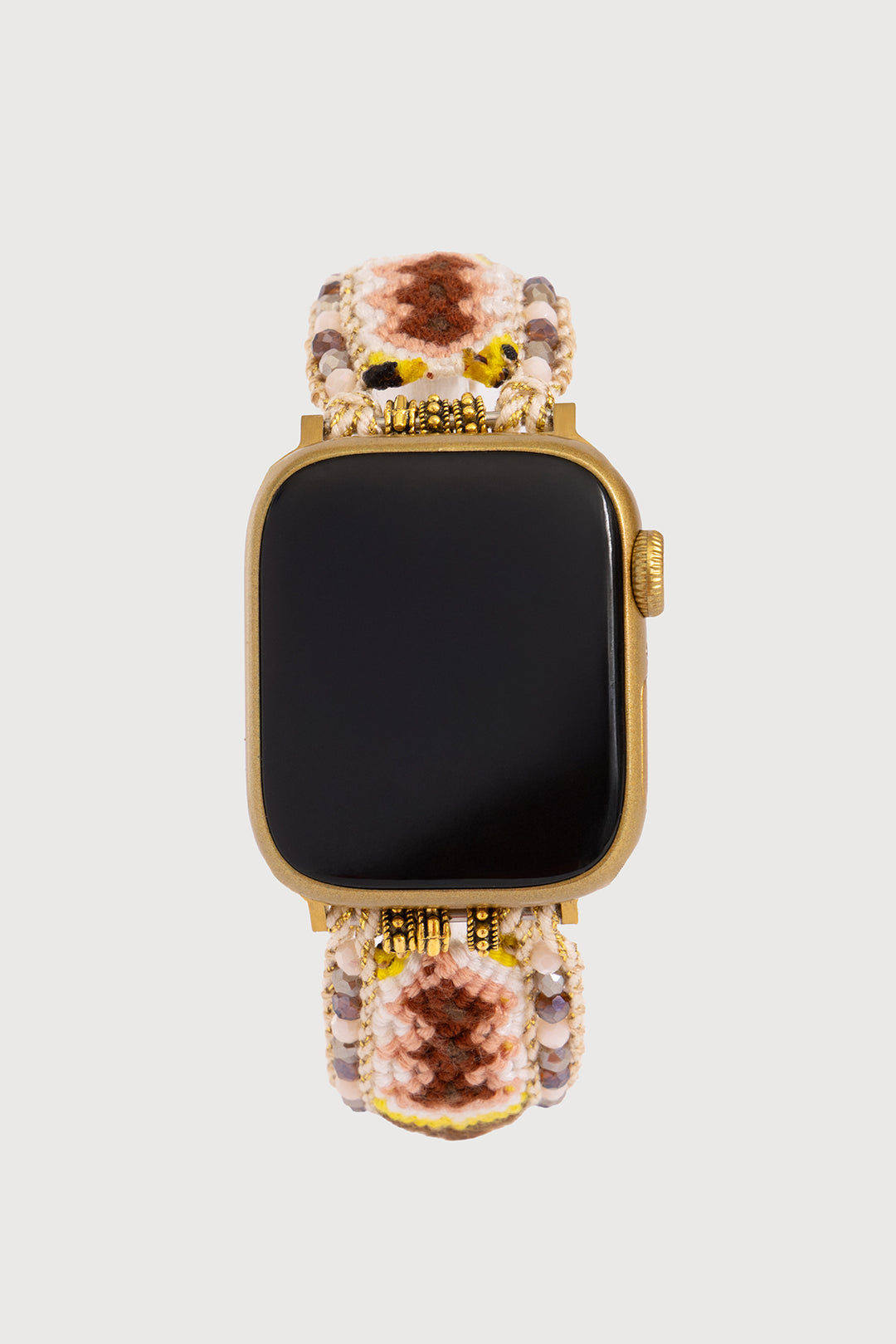 Woven Beaded Apple Watch Band