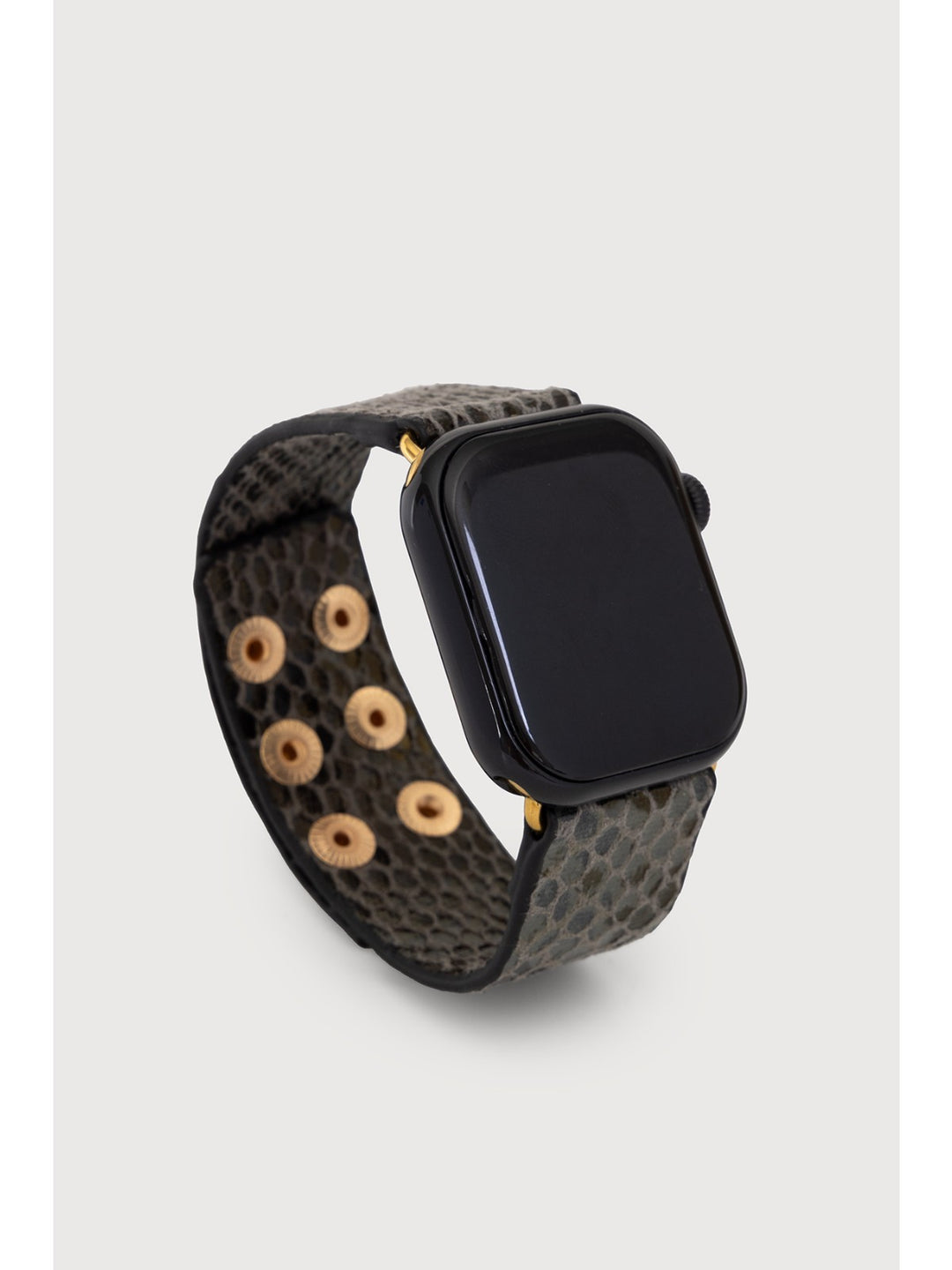 Leather Scale Apple Watch Band