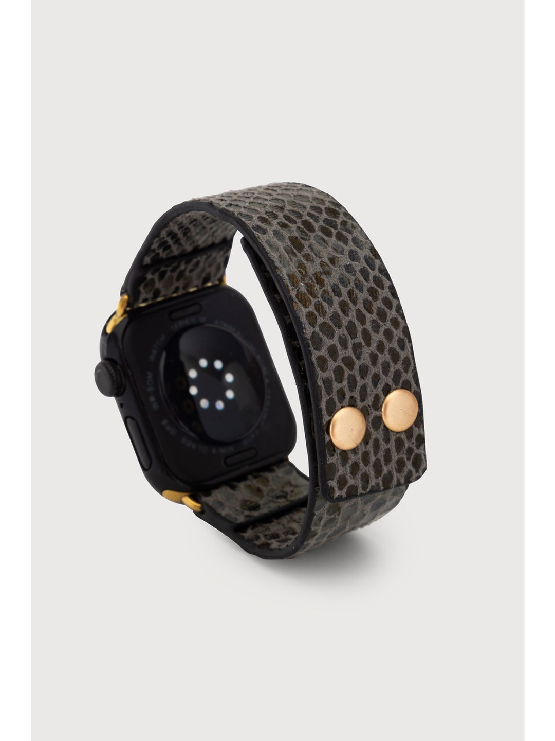 Leather Scale Apple Watch Band