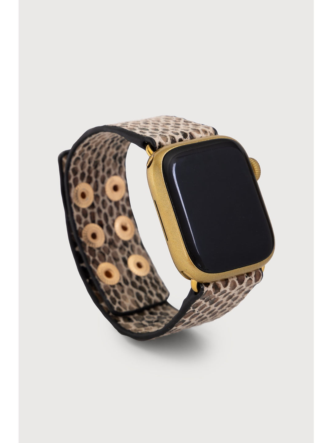 Leather Scale Apple Watch Band