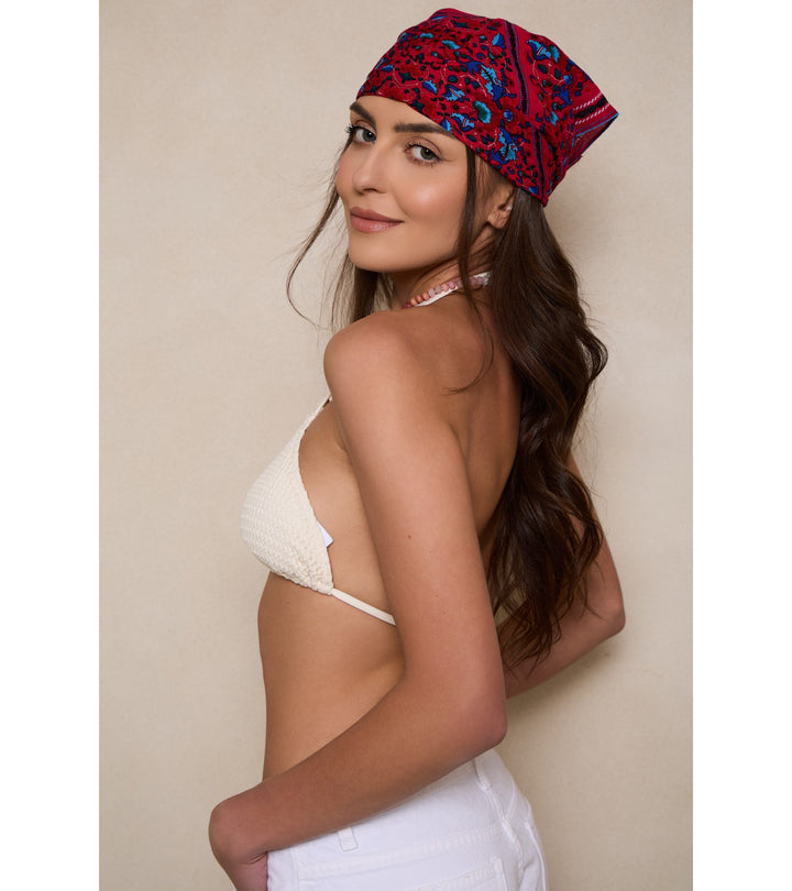 Tagore Floral Bandana