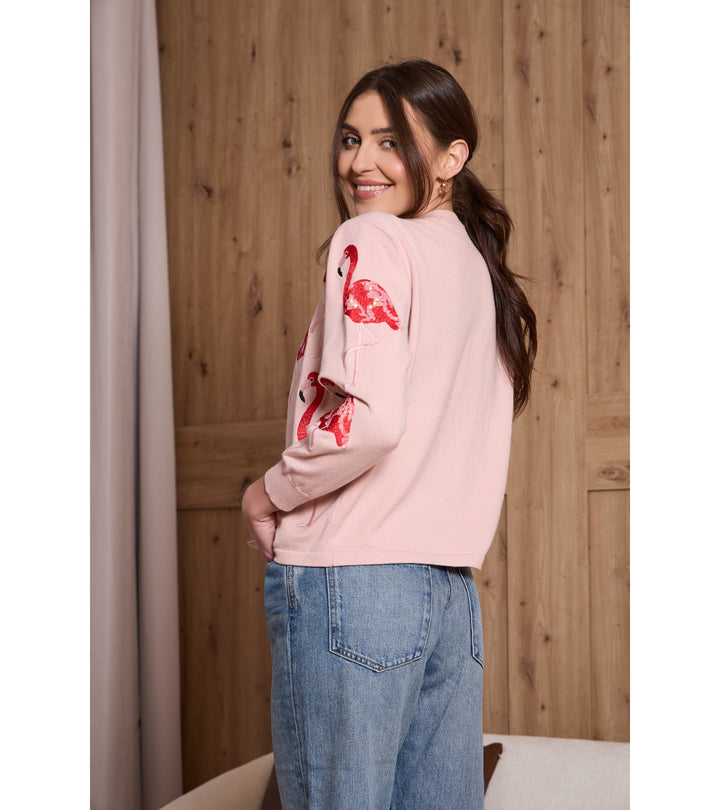 Flamingo Deco Cardigan