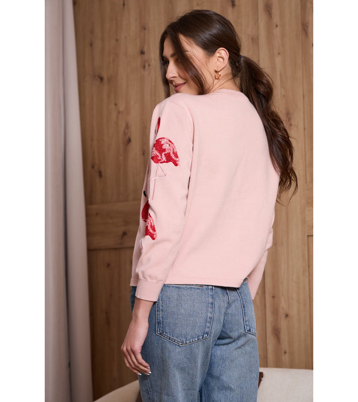 Flamingo Deco Cardigan