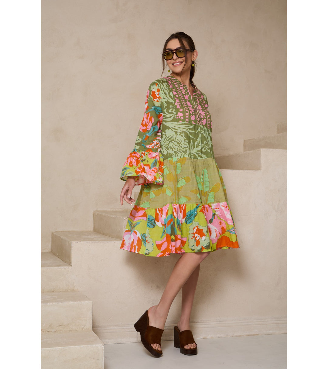 Sunset Tunic Cover Up Dress