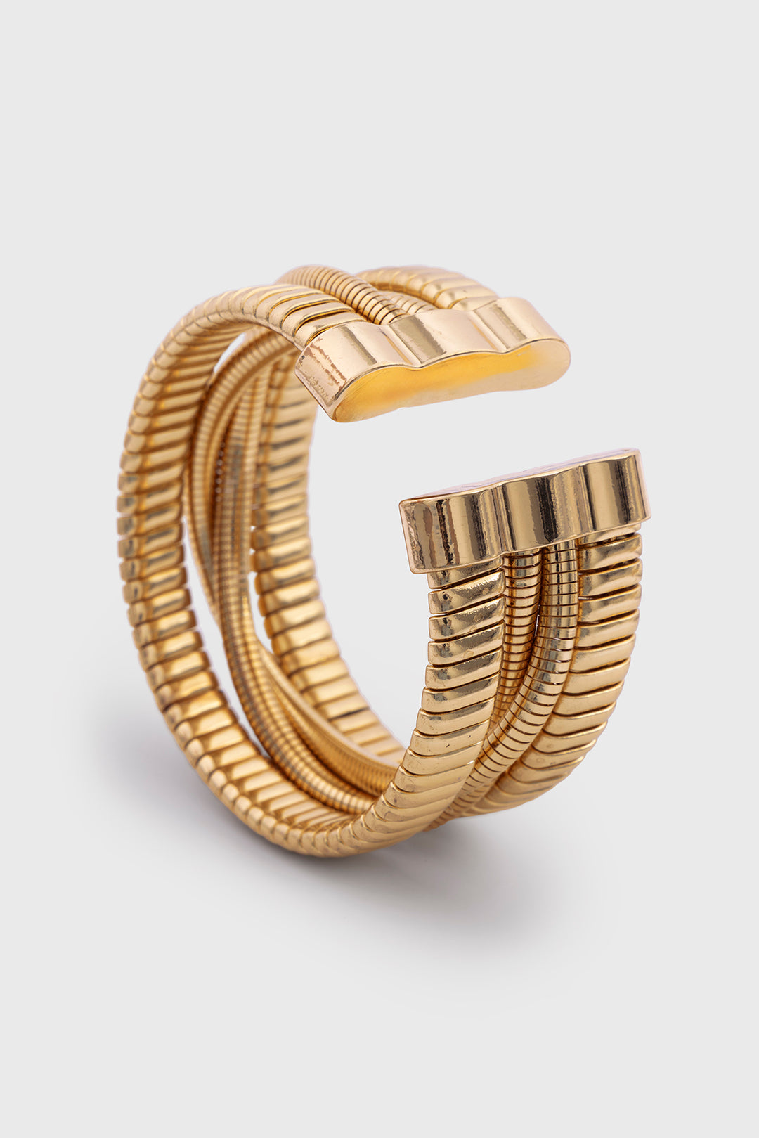 Layered Coil Cuff
