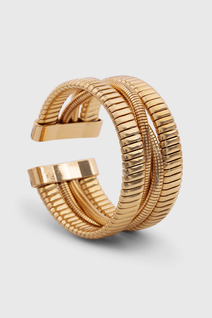 Layered Coil Cuff
