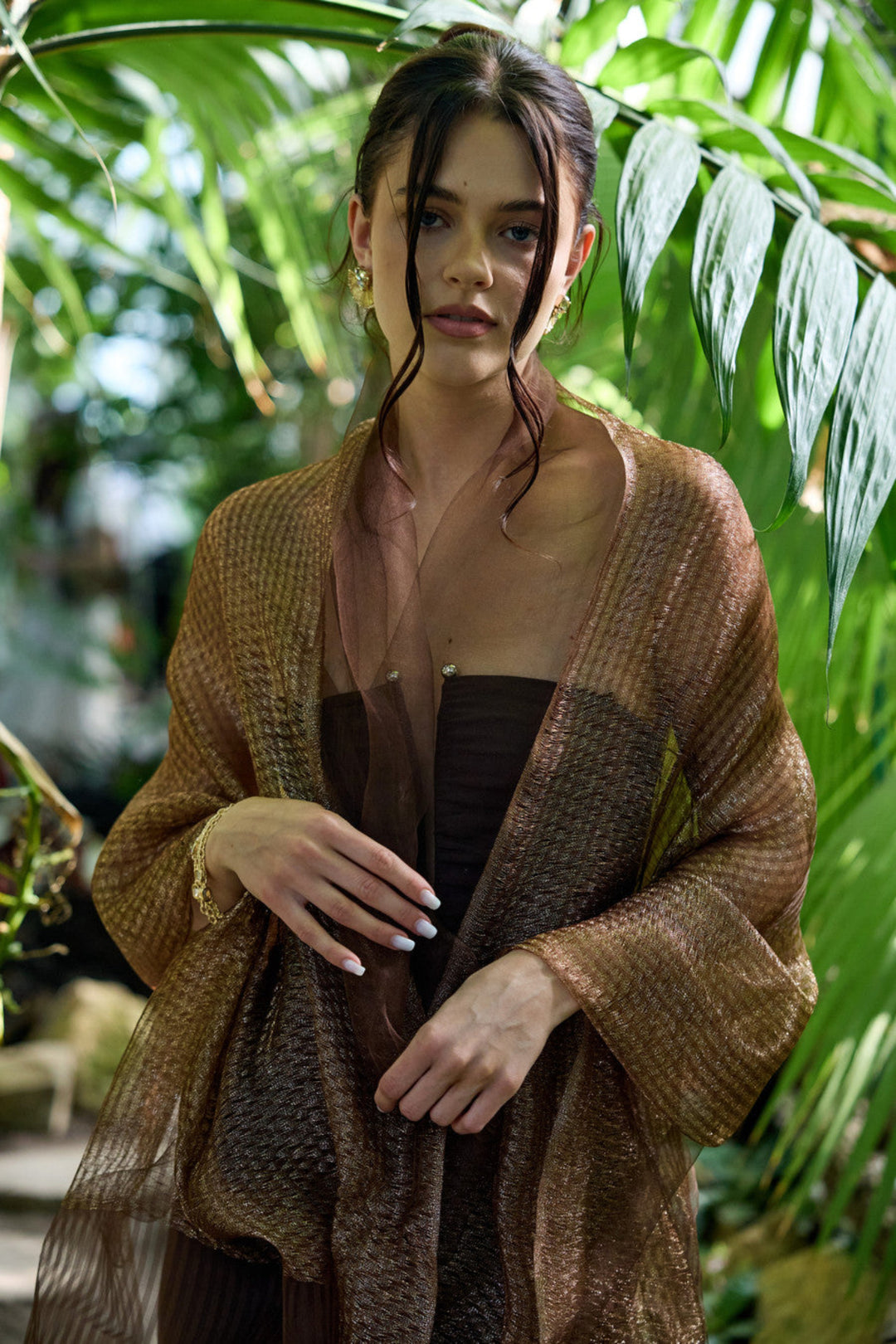 Sparkle Sheer Social Wrap