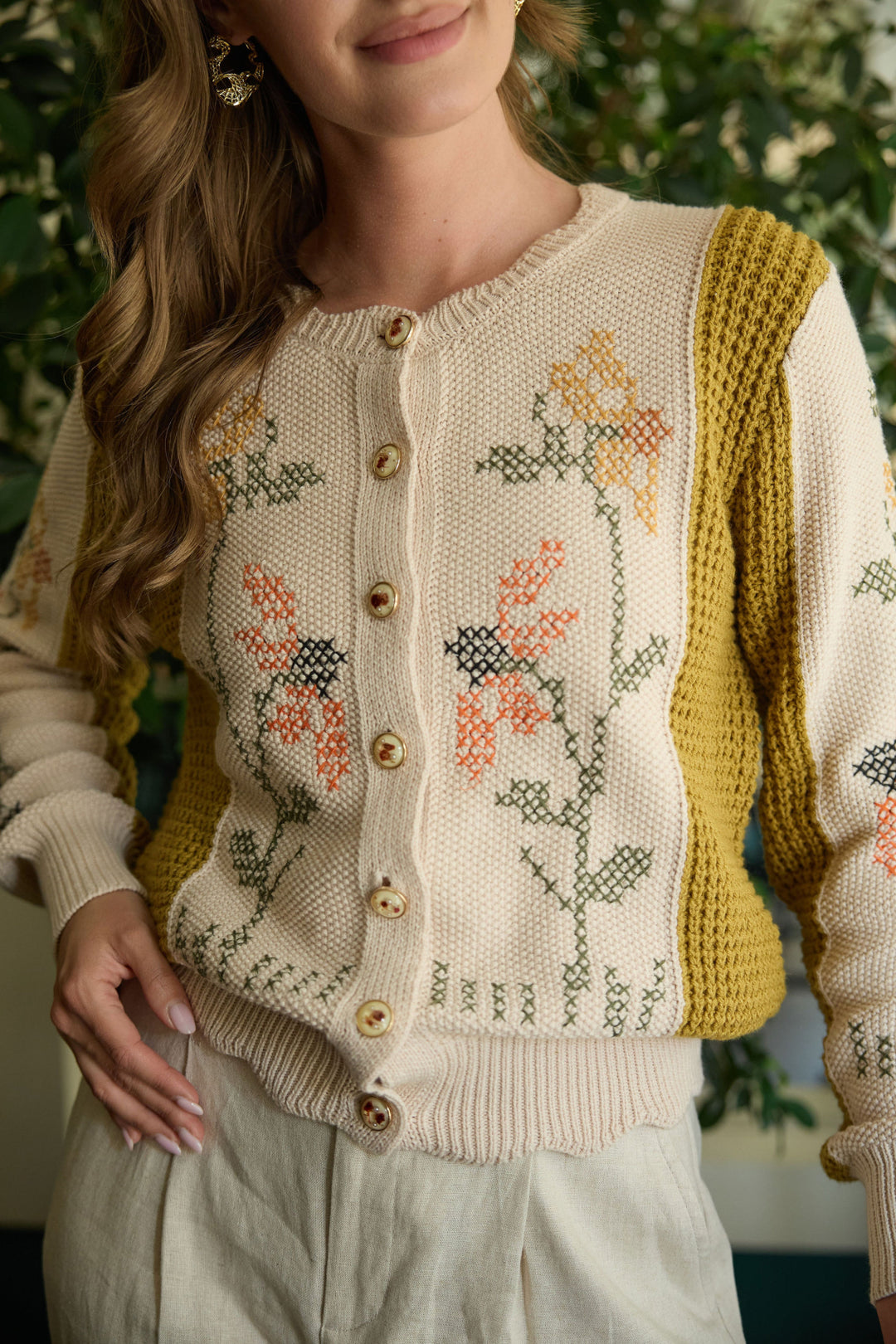 Spring in Bloom Knit Cardigan