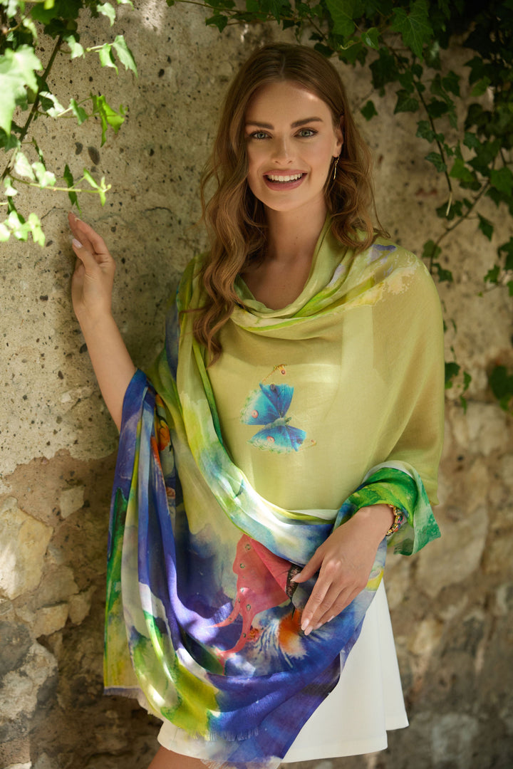 Fly Away Butterfly Scarf