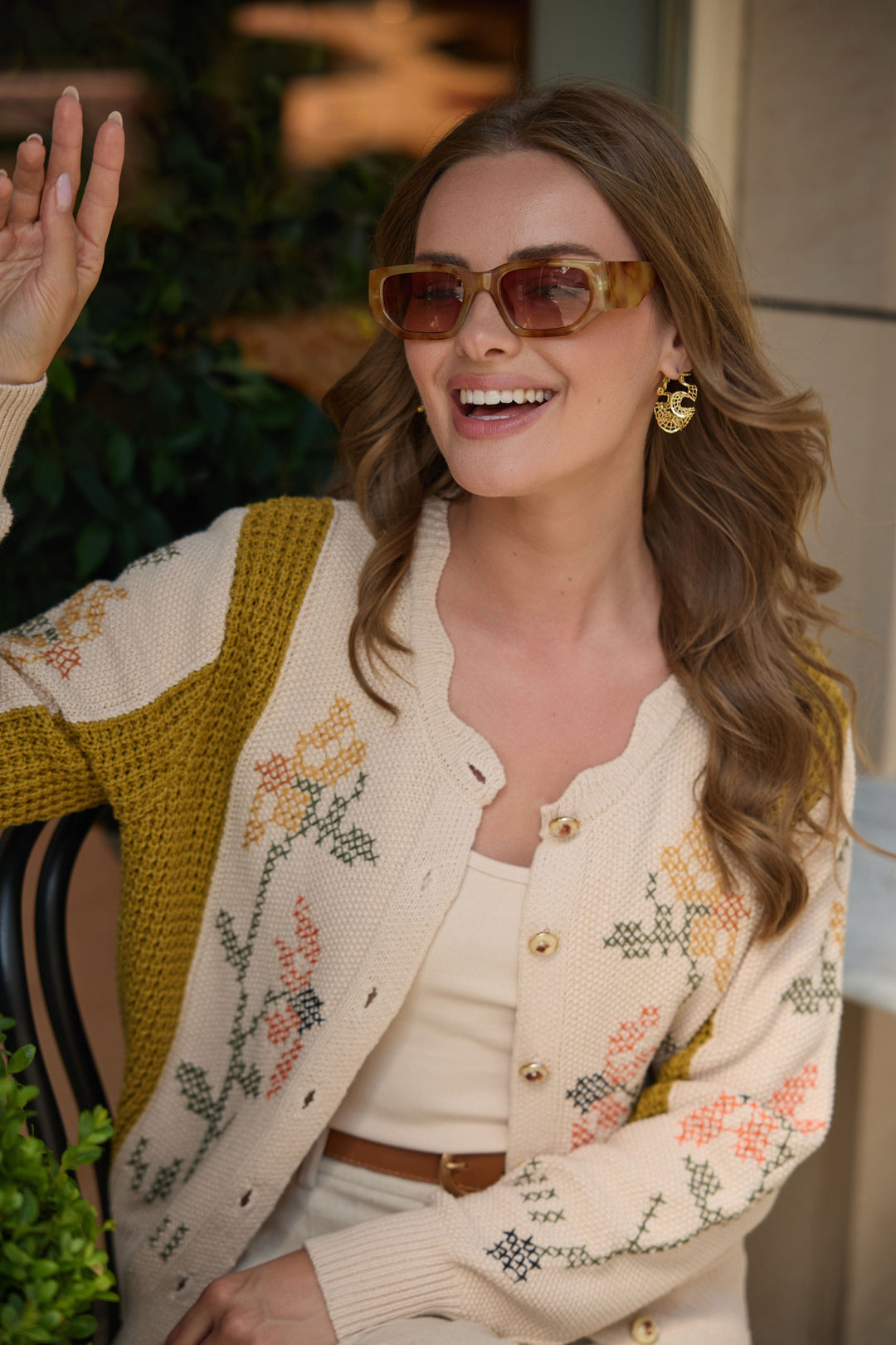Spring in Bloom Knit Cardigan