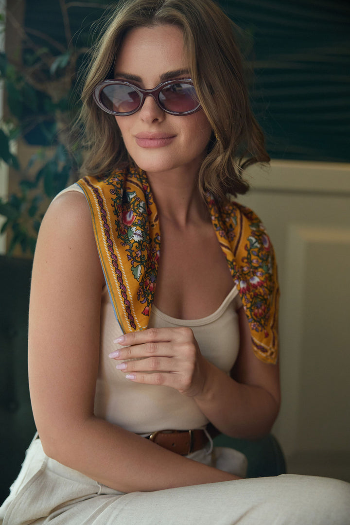 Tagore Floral Bandana