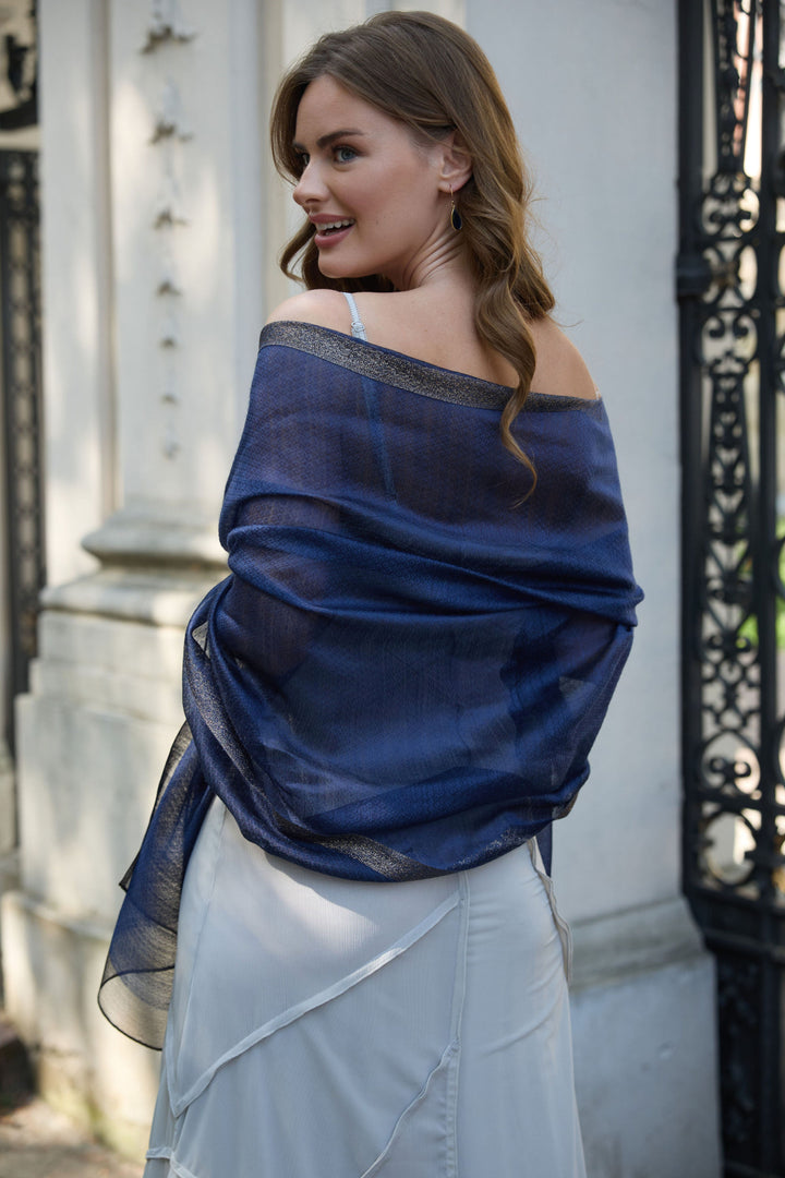 Shimmer & Shine Border Scarf